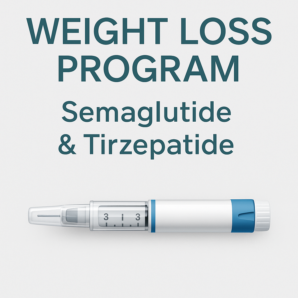 Weight Loss Program – Semaglutide & Tirzepatide
